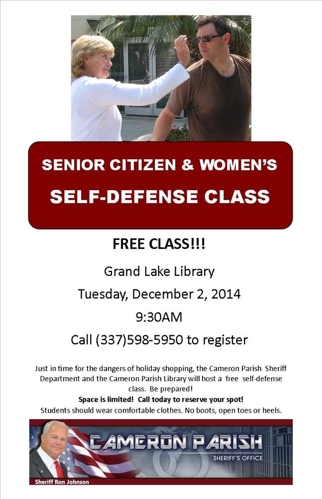 GL Senior Citizen Self Defense